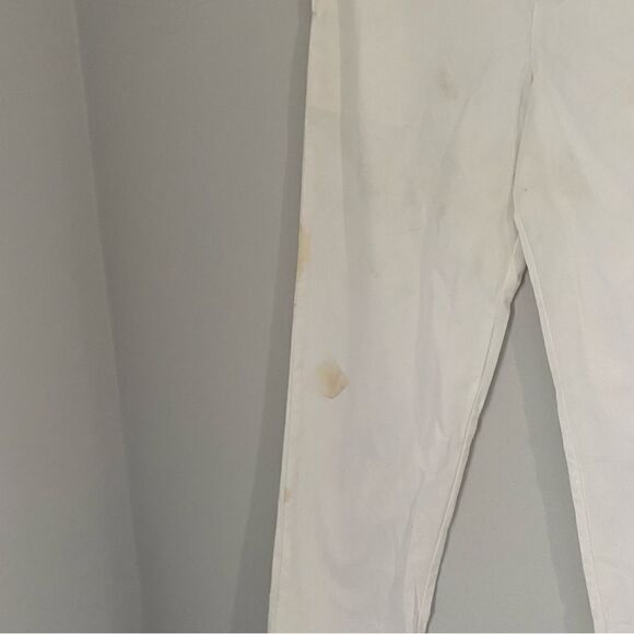 Polo Ralph Lauren boys’ High Waist White Straight Cut Denim Pants size 18 - Picture 3 of 7